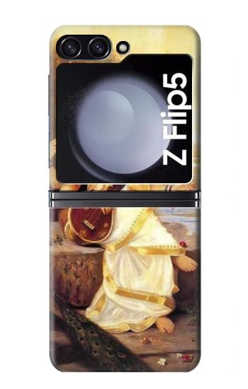 S1420 Saraswati déesse hindoue Etui Coque Housse pour Samsung Galaxy Z Flip 5