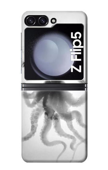S1432 Crâne Poulpe X-ray Etui Coque Housse pour Samsung Galaxy Z Flip 5