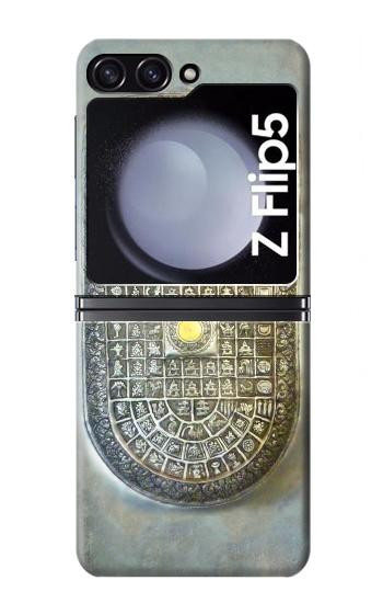 S1484 Bouddha empreinte Etui Coque Housse pour Samsung Galaxy Z Flip 5