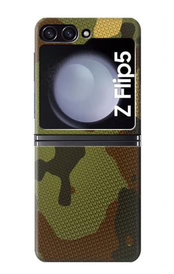 S1602 Camo Camouflage Imprimé graphique Etui Coque Housse pour Samsung Galaxy Z Flip 5