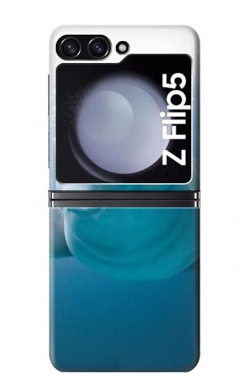 S1801 Béluga Sourire baleine Etui Coque Housse pour Samsung Galaxy Z Flip 5