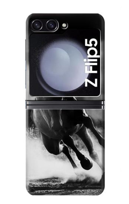 S1860 Cheval courant Etui Coque Housse pour Samsung Galaxy Z Flip 5