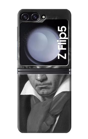 S1930 Beethoven Etui Coque Housse pour Samsung Galaxy Z Flip 5