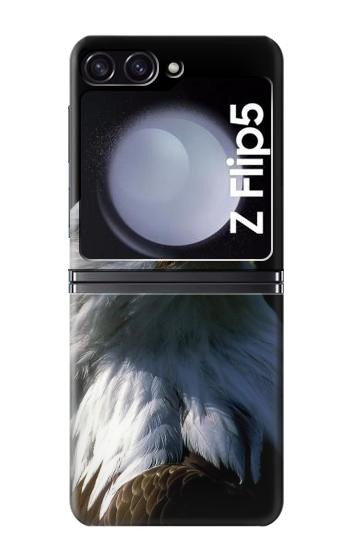 S2046 Aigle à tête blanche Etui Coque Housse pour Samsung Galaxy Z Flip 5