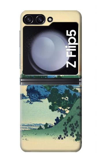 S2075 Katsushika Hokusai Le Inume Pass Kai Etui Coque Housse pour Samsung Galaxy Z Flip 5