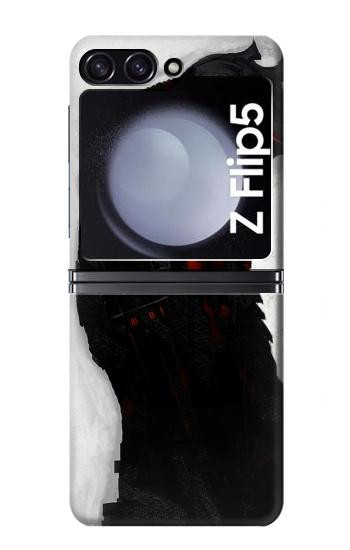 S2111 sombre Samurai Etui Coque Housse pour Samsung Galaxy Z Flip 5
