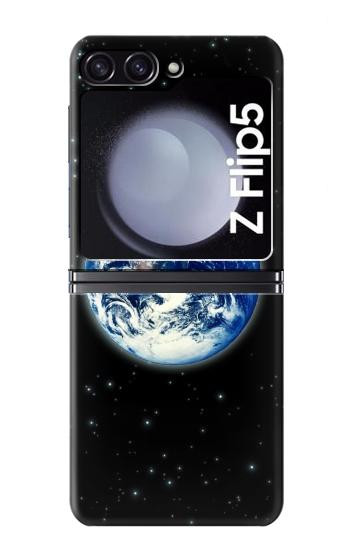 S2266 La planète Terre de l'Étoile nébuleuse espace Etui Coque Housse pour Samsung Galaxy Z Flip 5