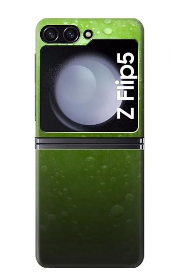 S2475 Seamless Texture verte pomme Etui Coque Housse pour Samsung Galaxy Z Flip 5