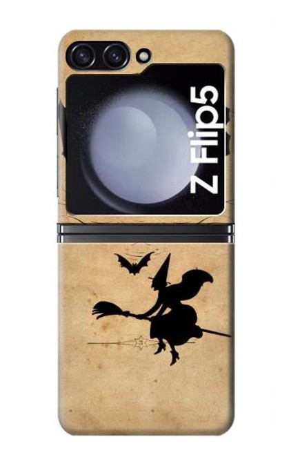 S2648 Les sorcières d'Halloween millésimé balle Etui Coque Housse pour Samsung Galaxy Z Flip 5