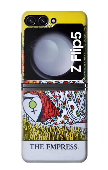 S2809 Carte Tarot L'Impératrice Etui Coque Housse pour Samsung Galaxy Z Flip 5