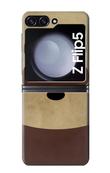 S2825 Mignon raton laveur animé Dessin Etui Coque Housse pour Samsung Galaxy Z Flip 5