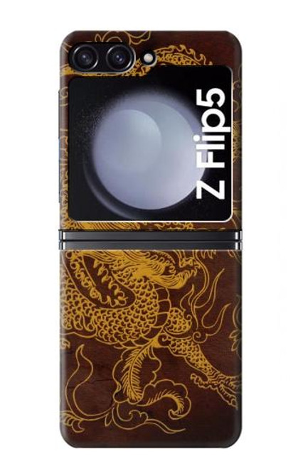 S2911 Dragon chinois Etui Coque Housse pour Samsung Galaxy Z Flip 5