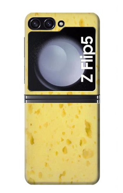 S2913 Texture de fromage Etui Coque Housse pour Samsung Galaxy Z Flip 5