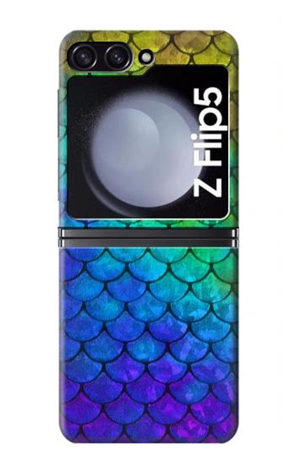 S2930 Sirène écailles de poisson Etui Coque Housse pour Samsung Galaxy Z Flip 5