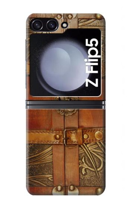 S3012 Coffre au trésor Etui Coque Housse pour Samsung Galaxy Z Flip 5