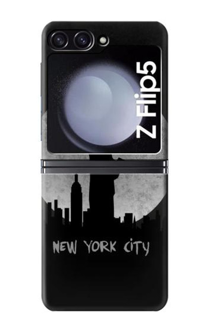 S3097 La ville de New York Etui Coque Housse pour Samsung Galaxy Z Flip 5