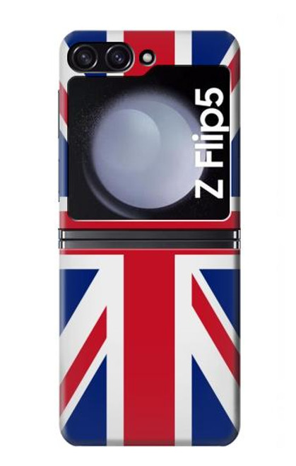S3103 Drapeau du Royaume-Uni Etui Coque Housse pour Samsung Galaxy Z Flip 5