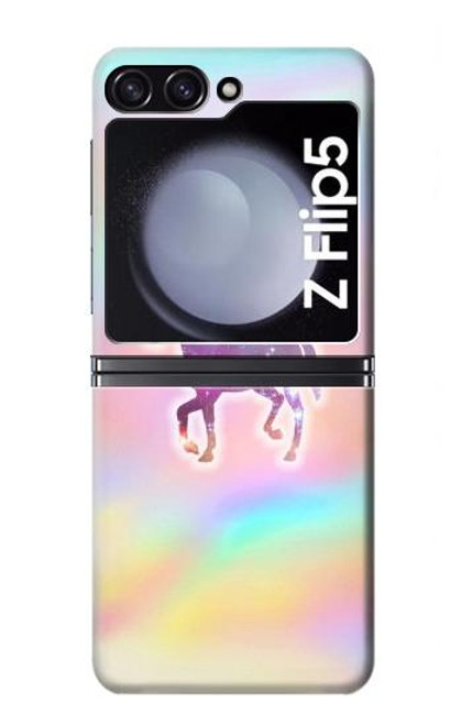 S3203 Arc en ciel Licorne Etui Coque Housse pour Samsung Galaxy Z Flip 5