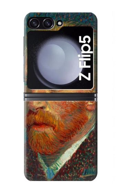 S3335 Vincent Van Gogh Autoportrait Etui Coque Housse pour Samsung Galaxy Z Flip 5