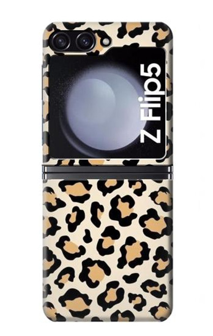 S3374 Motif mode continu Léopard Etui Coque Housse pour Samsung Galaxy Z Flip 5