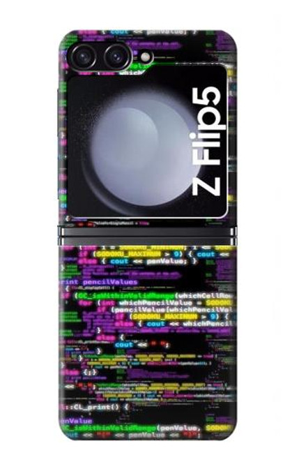 S3420 codage Programmeur Etui Coque Housse pour Samsung Galaxy Z Flip 5