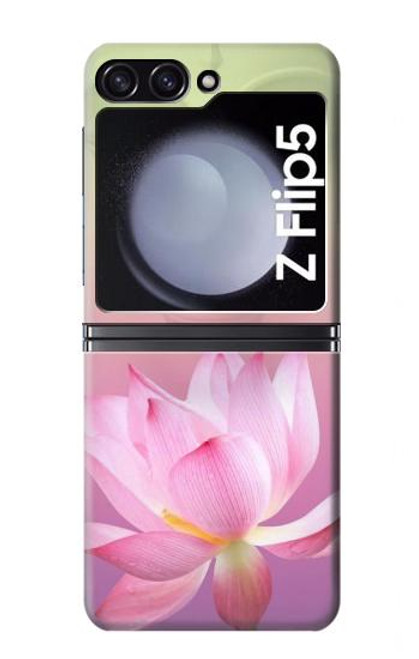 S3511 Fleur de lotus Bouddhisme Etui Coque Housse pour Samsung Galaxy Z Flip 5