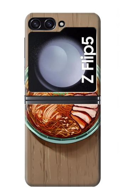 S3756 Nouilles ramen Etui Coque Housse pour Samsung Galaxy Z Flip 5
