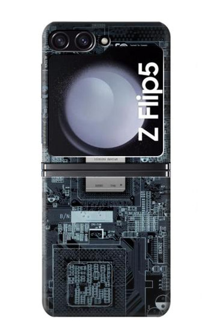 S3880 Impression électronique Etui Coque Housse pour Samsung Galaxy Z Flip 5