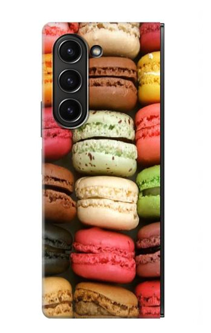 S0080 macarons Etui Coque Housse pour Samsung Galaxy Z Fold 5