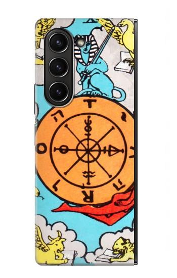S0564 Tarot Fortune Etui Coque Housse pour Samsung Galaxy Z Fold 5