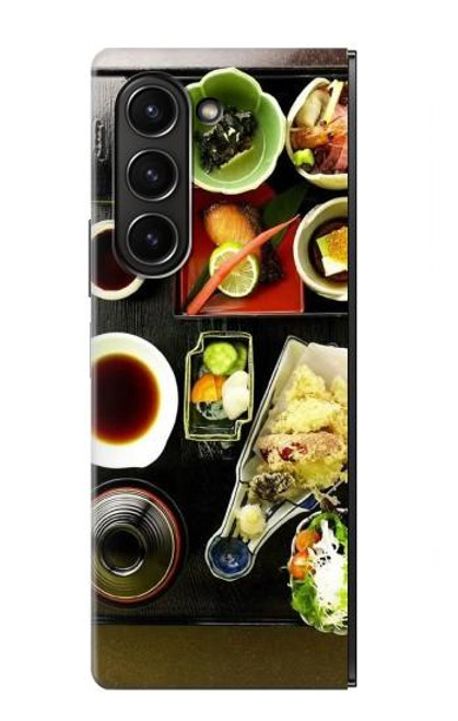 S0627 Nourriture japonaise Etui Coque Housse pour Samsung Galaxy Z Fold 5