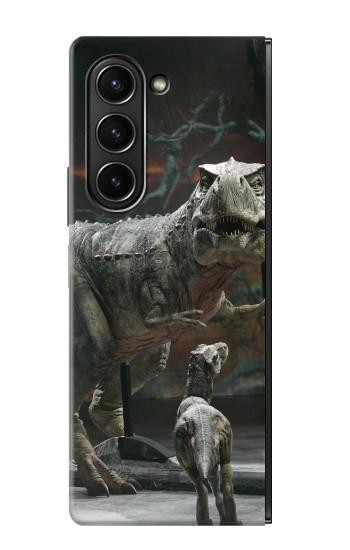 S1288 Dinosaur T Rex Etui Coque Housse pour Samsung Galaxy Z Fold 5