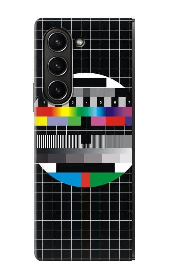 S1501 Pas de signal Télévision Etui Coque Housse pour Samsung Galaxy Z Fold 5