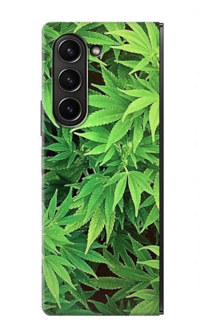 S1656 Plante Etui Coque Housse pour Samsung Galaxy Z Fold 5