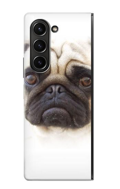 S1852 Chien carlin Etui Coque Housse pour Samsung Galaxy Z Fold 5