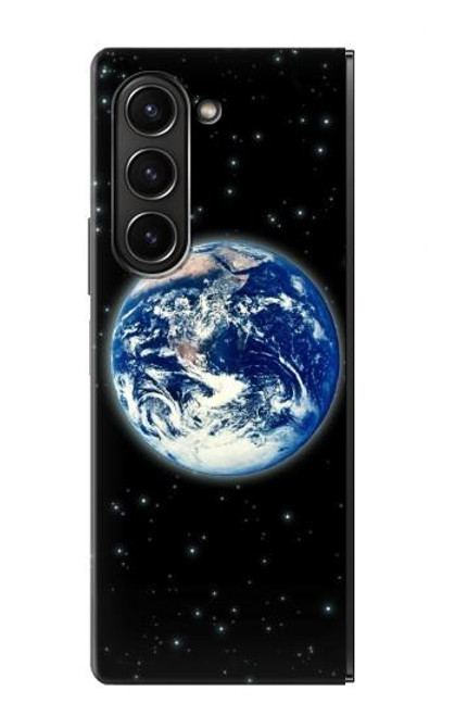 S2266 La planète Terre de l'Étoile nébuleuse espace Etui Coque Housse pour Samsung Galaxy Z Fold 5