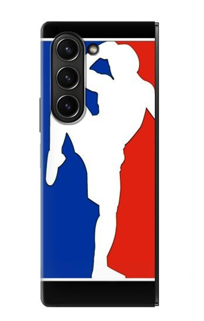 S2278 Muay Thai Kickboxing MMA art martial blanc Etui Coque Housse pour Samsung Galaxy Z Fold 5