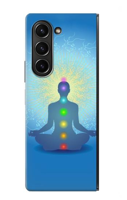 S2295 Bhuddha Aura Chakra Équilibrage guérison Etui Coque Housse pour Samsung Galaxy Z Fold 5