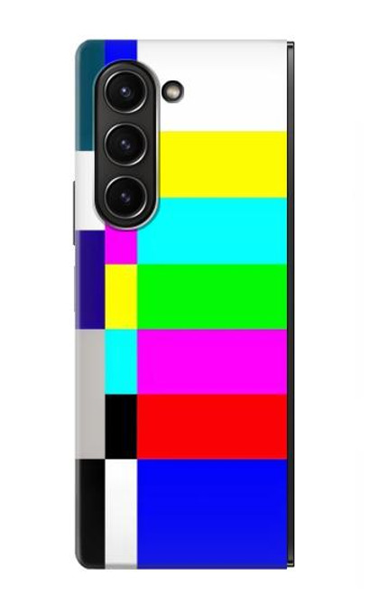 S2348 Pas de signal TV Etui Coque Housse pour Samsung Galaxy Z Fold 5