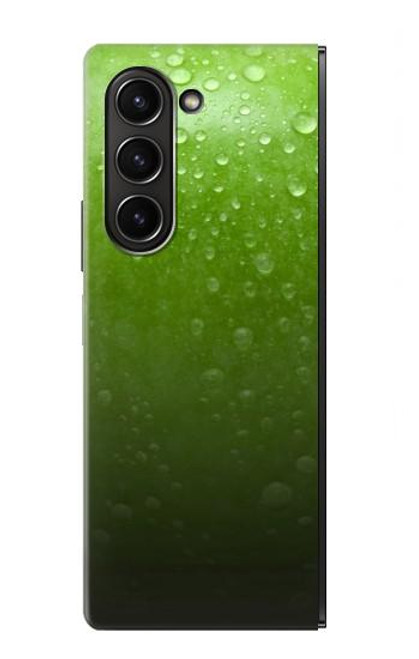 S2475 Seamless Texture verte pomme Etui Coque Housse pour Samsung Galaxy Z Fold 5