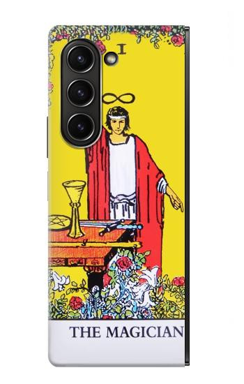 S2806 Carte Tarot Le Magicien Etui Coque Housse pour Samsung Galaxy Z Fold 5