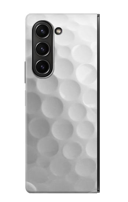 S2960 Blanc Balle de golf Etui Coque Housse pour Samsung Galaxy Z Fold 5