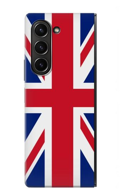 S3103 Drapeau du Royaume-Uni Etui Coque Housse pour Samsung Galaxy Z Fold 5