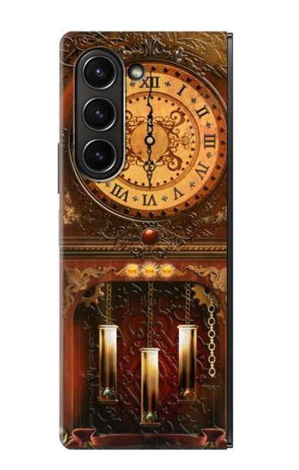 S3174 Horloge Grand-père Etui Coque Housse pour Samsung Galaxy Z Fold 5