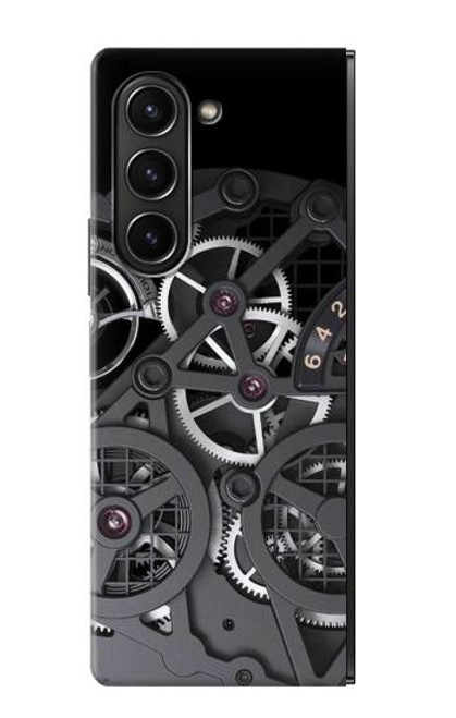 S3176 A l'intérieur Montre Noir Etui Coque Housse pour Samsung Galaxy Z Fold 5