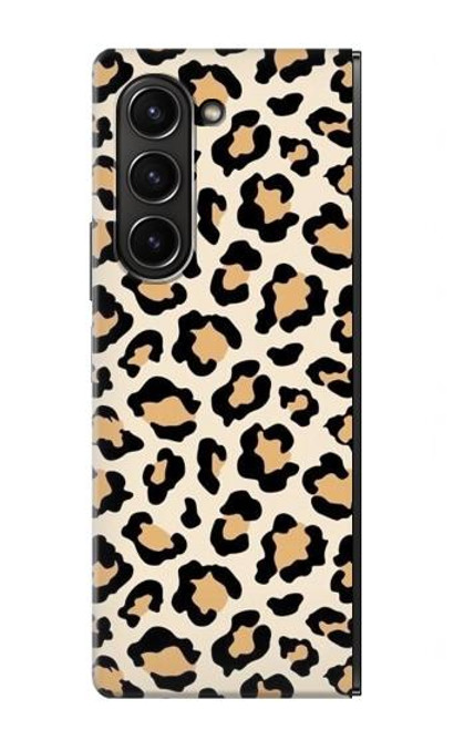 S3374 Motif mode continu Léopard Etui Coque Housse pour Samsung Galaxy Z Fold 5