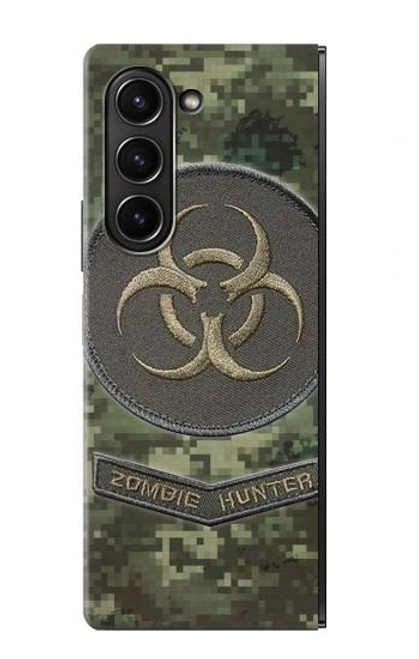 S3468 Biohazard Zombie Hunter Graphic Etui Coque Housse pour Samsung Galaxy Z Fold 5