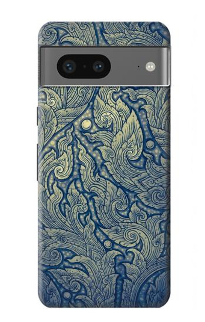 S0568 Art de la peinture thaïlandaise Etui Coque Housse pour Google Pixel 7a