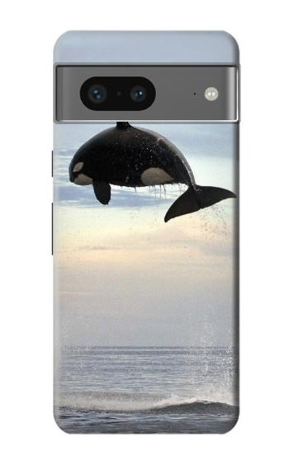 S1349 Épaulard Orca Etui Coque Housse pour Google Pixel 7a