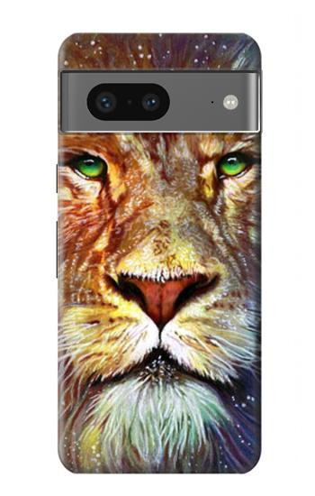 S1354 Lion Etui Coque Housse pour Google Pixel 7a